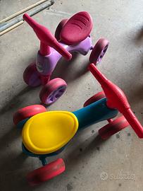 Tricicli bimbo e bimba
