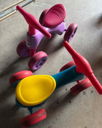 Tricicli bimbo e bimba