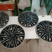 COPRI-CERCHI-BORCHIE BI-COLOR-R15-ORIGIN-LANCIA Y