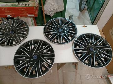 COPRI-CERCHI-BORCHIE BI-COLOR-R15-ORIGIN-LANCIA Y