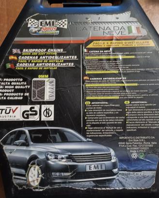 catene neve panda punto mai usate