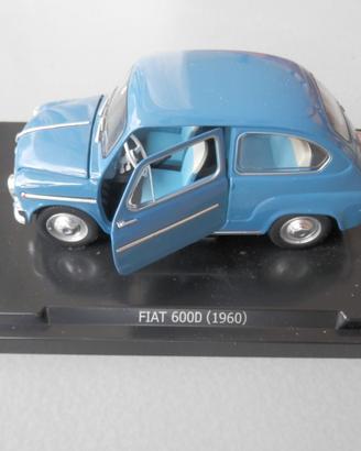 Fiat 600 del 1960 - modellino 1/24 come nuovo