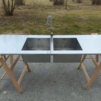 rubinetto in acciaio