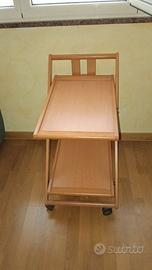 Carrello portavivande Foppapedretti con ruote, pia