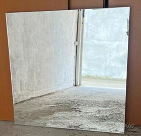 SPECCHIO FILO LUCIDO SU PANNELLO IN LEGNO