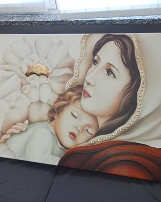 quadro della madonna col bambino