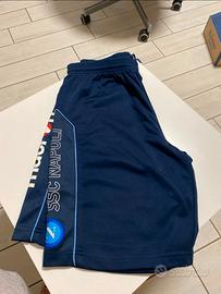 Pantaloncini SSC Napoli Macron blu taglia S