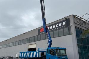 SCANIA P410 4 ASSI , RETARDER, GRU PM 32.5 PX NUOV