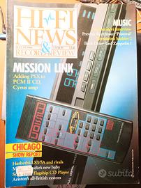 Rivista HI-FI NEWS & RECORD REVIEW n° 8 del 1988