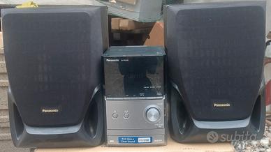 Impianto stereo panasonic 