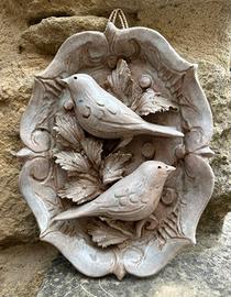 Bassorilievo in ceramica maiolica Caltagirone