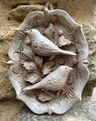 Bassorilievo in ceramica maiolica Caltagirone