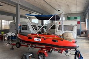 Gommone 4 mt Mirage motore Yamaha 15cv e carrello