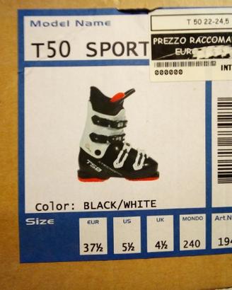 Scarponi da sci ragazzo/a 37,5