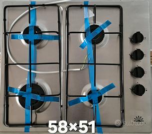 Piano cottura 4 fuochi NUOVO