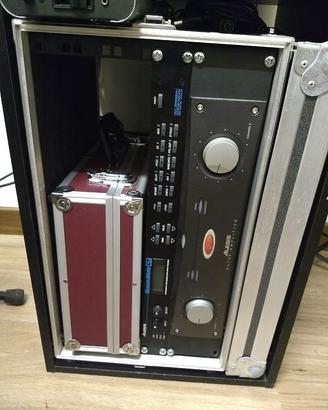 Proel flight case 6U 6 unità rack