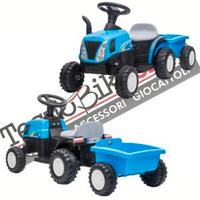 Trattore Elettrico Per Bambini New Holland T7 - 6V