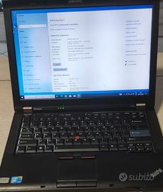 portatile Ibm lenovo t410 core i5 6 GB ram laptop