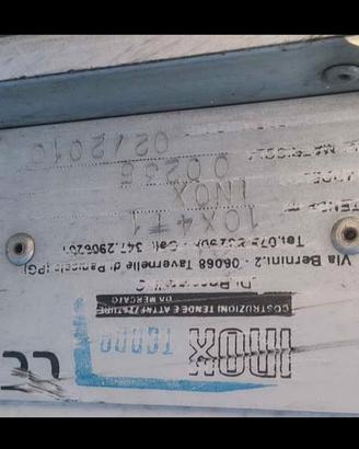 Inoxtenda 10x5 full automatica per ambulante usata