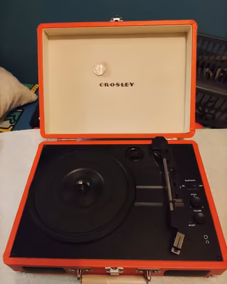 giradischi portatile 