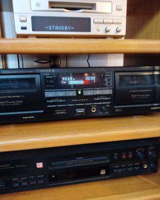 Doppia Piastra Cassette CT W606DR Pioneer 