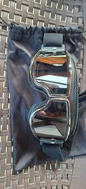 Occhiali Maschera moto vintage Bertoni
