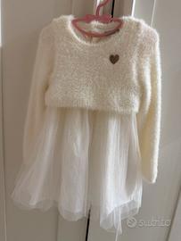 Vestito elegante bimba 86cm