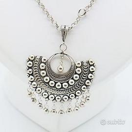 Collana Argento 925 donna vintage