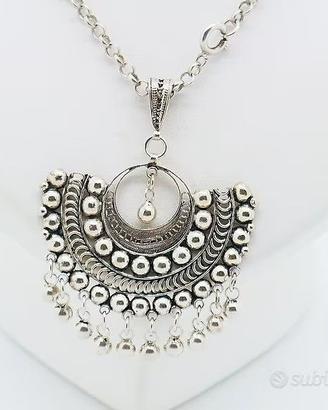 Collana Argento 925 donna vintage