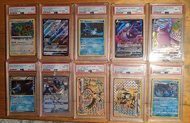 Lotto carte Pokemon psa 