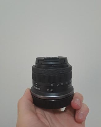 Obiettivi Canon RF -S  18-45  ; RF - S 55 -210