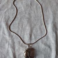 Collana con ciondolo argento