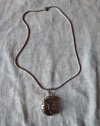 Collana con ciondolo argento