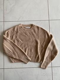 Maglione cropped Terranova beige XS/S