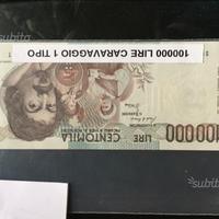Banconota 100000 Lire Caravaggio (I° Tipo)