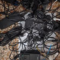 alimentatore pc vari cavi prolunga elettrica