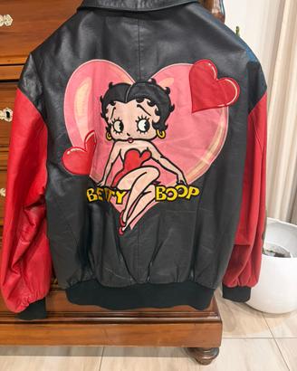 Giacca in Pelle Betty Boop