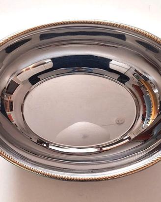 Ciotola ovale Alessi serie Mercurio d’oro anni ‘60