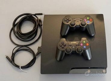 Console PS3 Slim con 2 Controller e Cavi