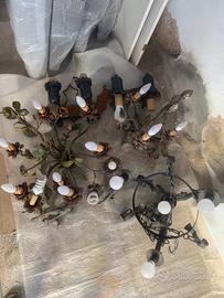 Lampadari e aplique per arredo villa