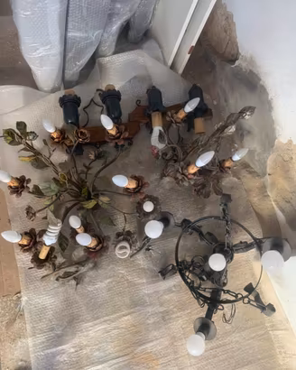Lampadari e aplique per arredo villa