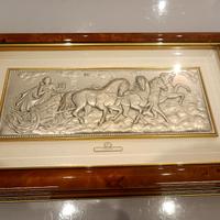 Bassorilievo Apollo in Argento marchio  Acca