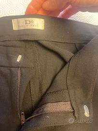 Pantaloni eleganti a zampa Made in Italy Tg 38