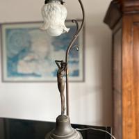 Lampada art nouveau antiquariato