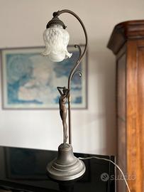 Lampada art nouveau antiquariato
