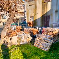 100 Bancali in Plastica e in Legno 80x120 cm 