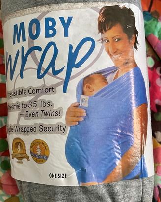 Fascia Porta Bebè MOBY Wrap Classic Elasticizzata