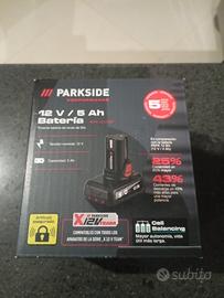 Batteria 12v 5ah parkside 