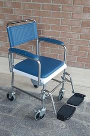 Sedia girevole per anziani/disabili