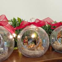 Palline - presepe artigianale 